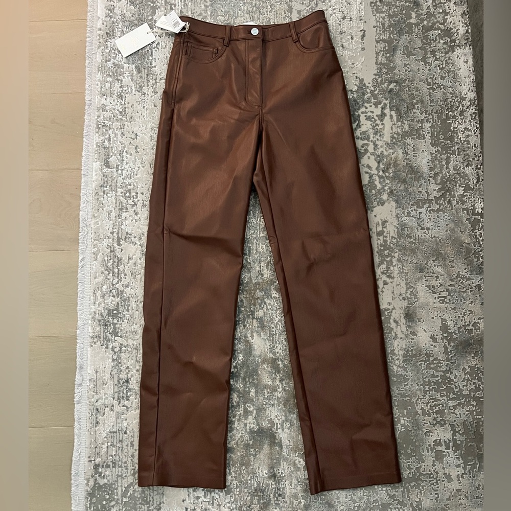The Melina Wilfred Aritzia leather pants